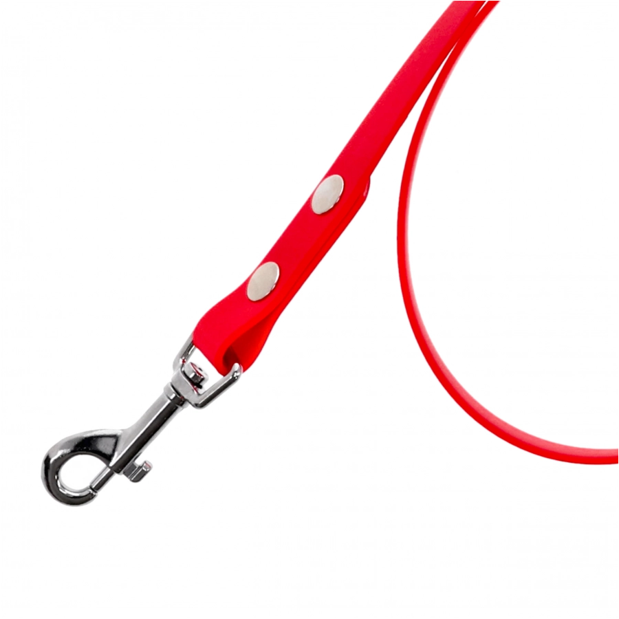 Smycz BioThane 4wild wodoodporna 150 cm różowa 2/3