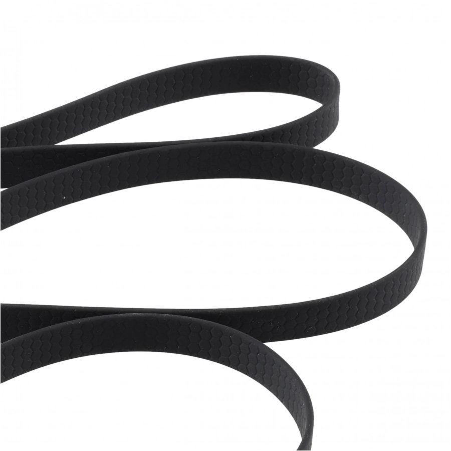 Smycz BioThane 4wild wodoodporna 200 cm czarna 3/3