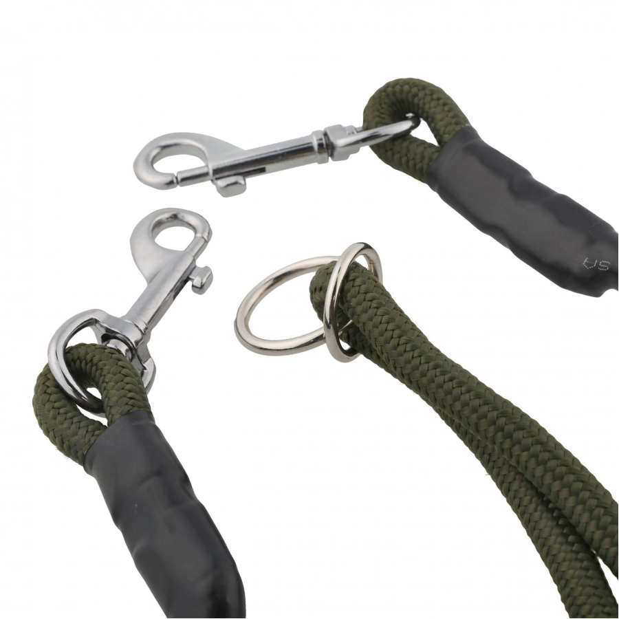 Smycz przepinana 4wild 260 cm 10 mm khaki 3/3