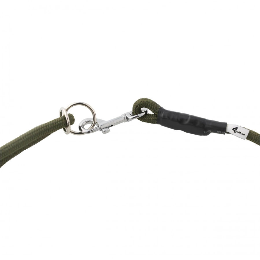 Smycz przepinana 4wild 260 cm 10 mm khaki 2/3