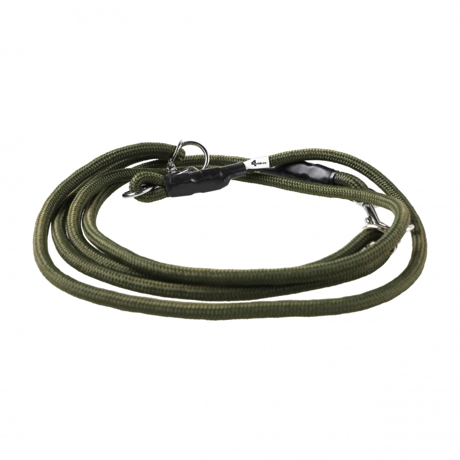 Smycz przepinana 4wild 260 cm 10 mm khaki 1/3