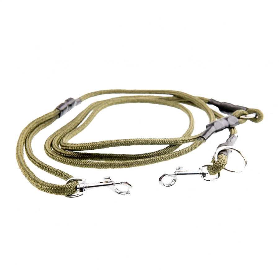 Smycz przepinana 4wild 3 m fi 8 mm khaki 1/4