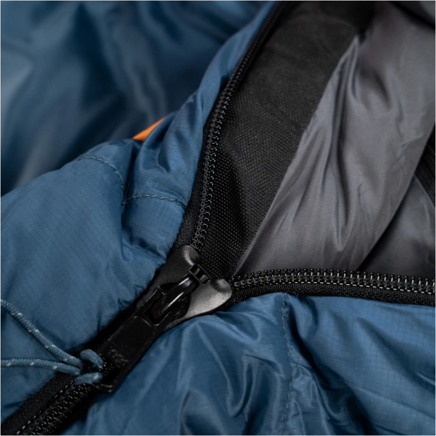 Śpiwór Alpinus Ultralight 1000 niebieski dla leworęcznych 3/10