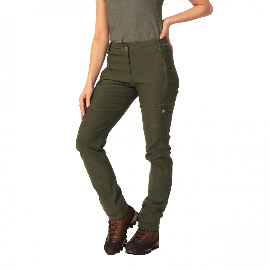 Spodnie damskie Tagart Hunting Cramp zielone 1/5