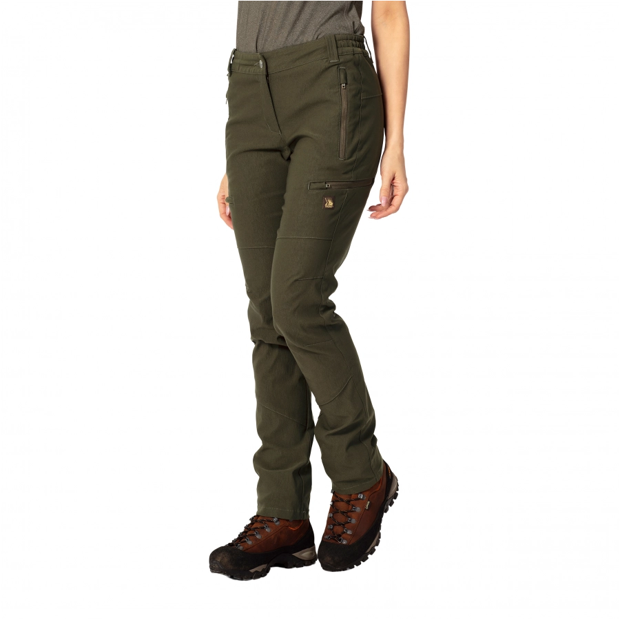 Spodnie damskie Tagart Hunting Cramp zielone 2/5
