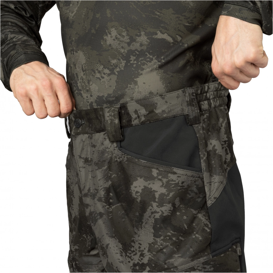 Spodnie Harkila Noctyx Camo AXIS MSP®Black/Black 3/10