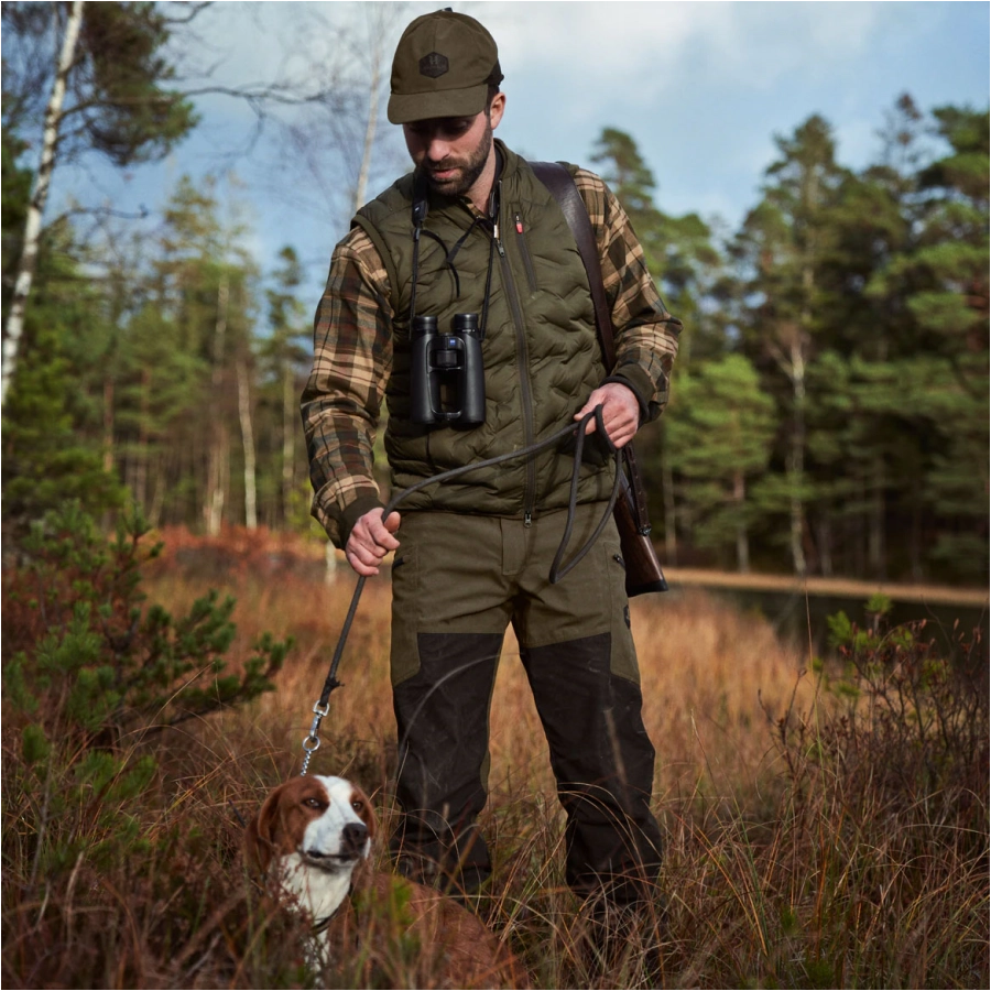 Spodnie męskie Härkila Driven Hunt HWS leather Willlow green 3/10