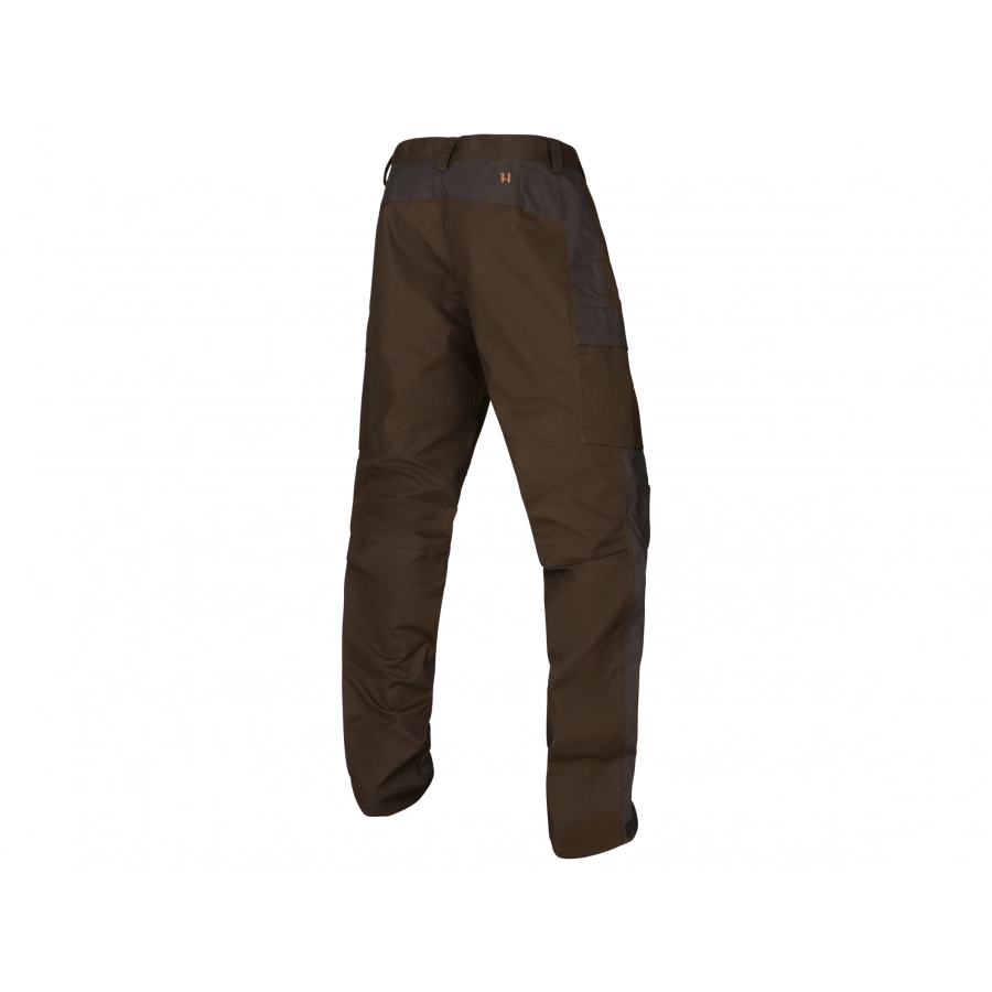 Spodnie outdoorowe Härkila Asmund zielono-brązowe 2/2