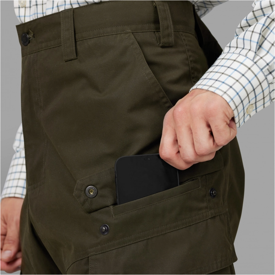 Spodnie outdoorowe Härkila Pro Hunter Light ciemnozielone 3/3