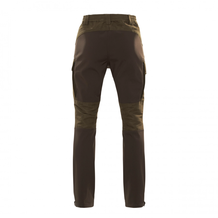 Spodnie outdoorowe Härkila Scandinavian zielono-brązowe 2/6