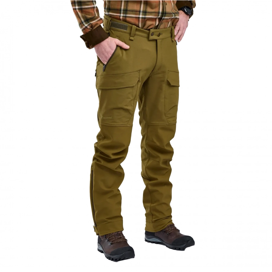 Spodnie Pinewood Furudal Hunters Hybrid Stretch, oliwkowe