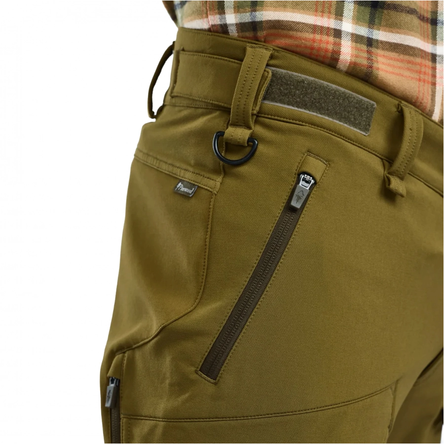 Spodnie Pinewood Furudal Hunters Hybrid Stretch, oliwkowe 3/6