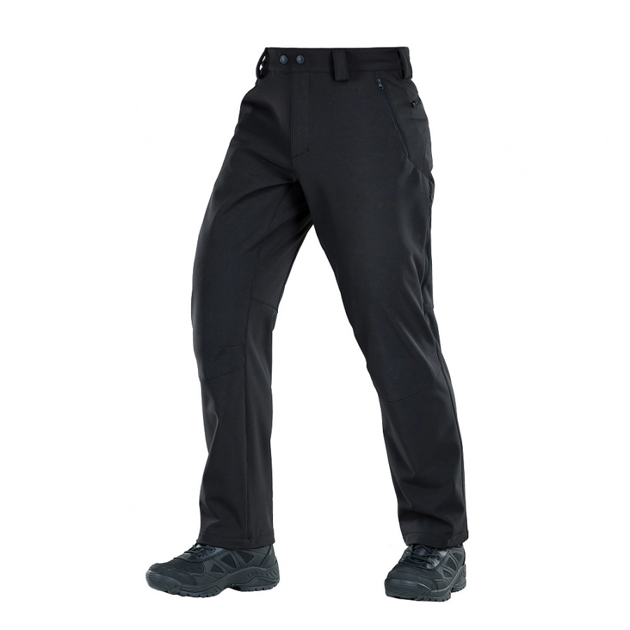 Spodnie trekkingowe M-Tac soft shell Vent czarne 1/12