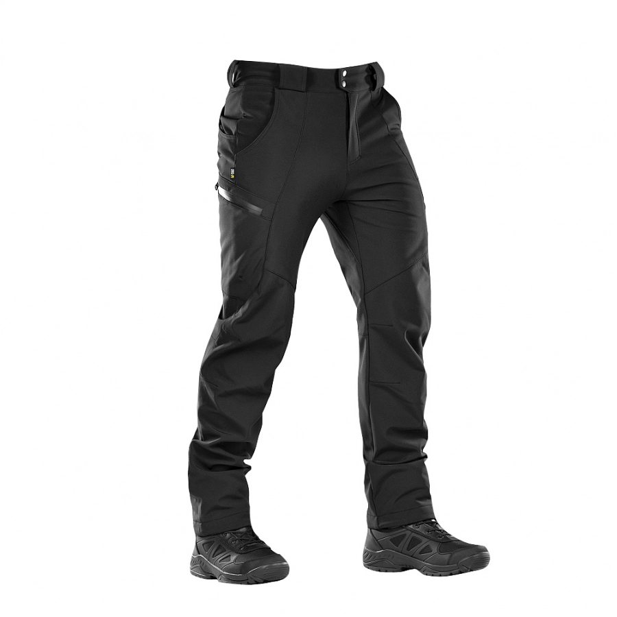 Spodnie trekkingowe M-Tac Soft Shell Winter czarne 2/6