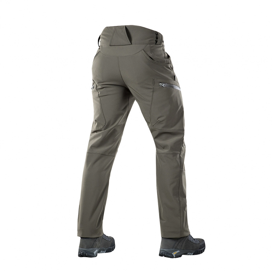 Spodnie trekkingowe M-Tac Soft Shell Winter oliwkowe 4/5
