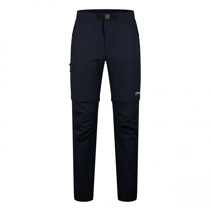 Spodnie turystyczne Berghaus Trail Explorer Zip Off Pant - jet black 1/9