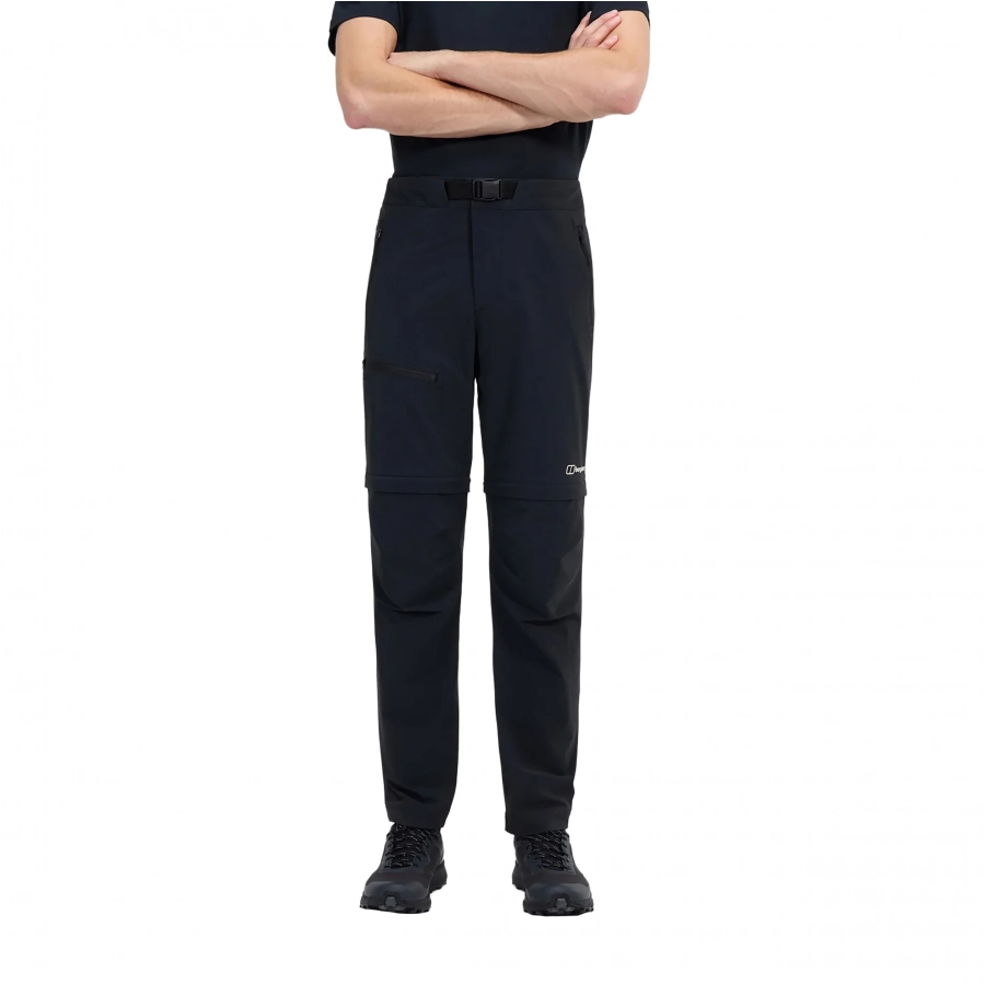Spodnie turystyczne Berghaus Trail Explorer Zip Off Pant - jet black 3/9