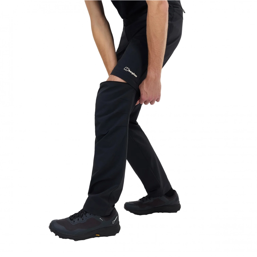 Spodnie turystyczne Berghaus Trail Explorer Zip Off Pant - jet black 4/9
