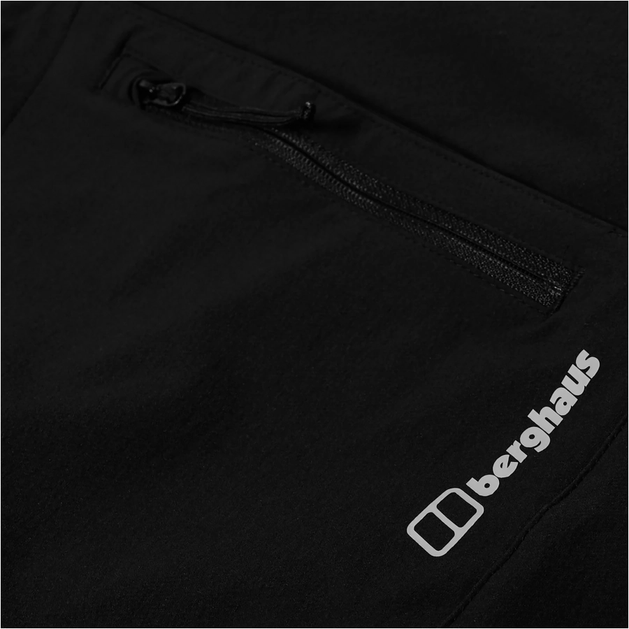 Spodnie turystyczne damskie Berghaus Trail Explorer Pant - jet black 3/4