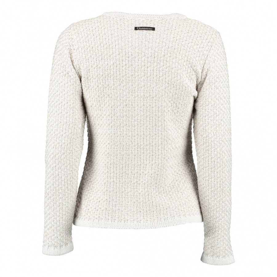 Sweter myśliwski damski OS-Trachten beżowy 2/2