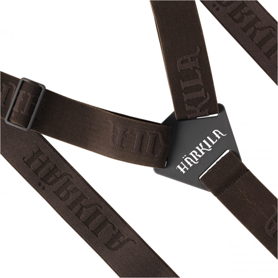 Szelki unisex Härkila Tech zielono-brązowe 2/3