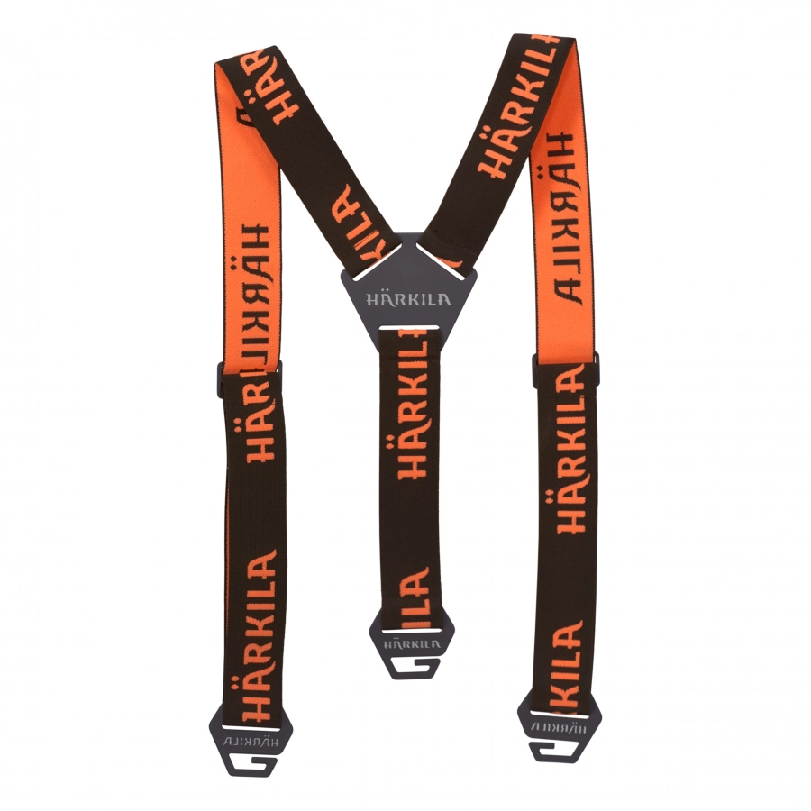 Szelki unisex Härkila Wildboar Pro Tech brązowo-pomarańczowe 1/5