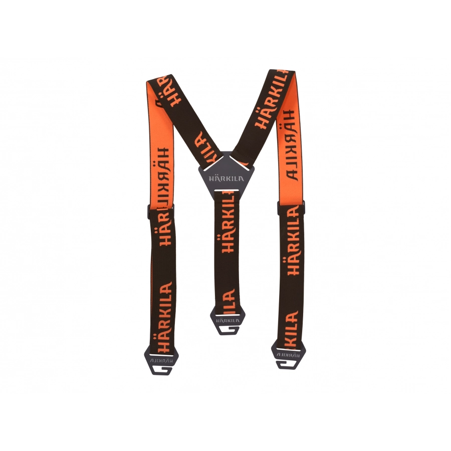 Szelki unisex Härkila Wildboar Pro Tech brązowo-pomarańczowe 1/5
