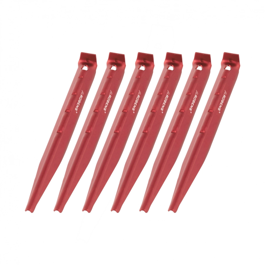 Szpilki do namiotu Robens V-Stake 6 sztuk - red 1/2