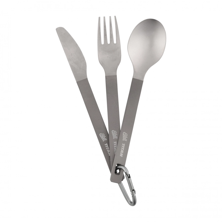 Sztućce turystyczne Esbit Titanium 3/7