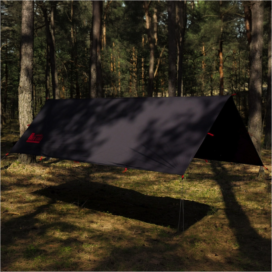 Tarp TigerWood RedLine 3x2 czarny 4/11