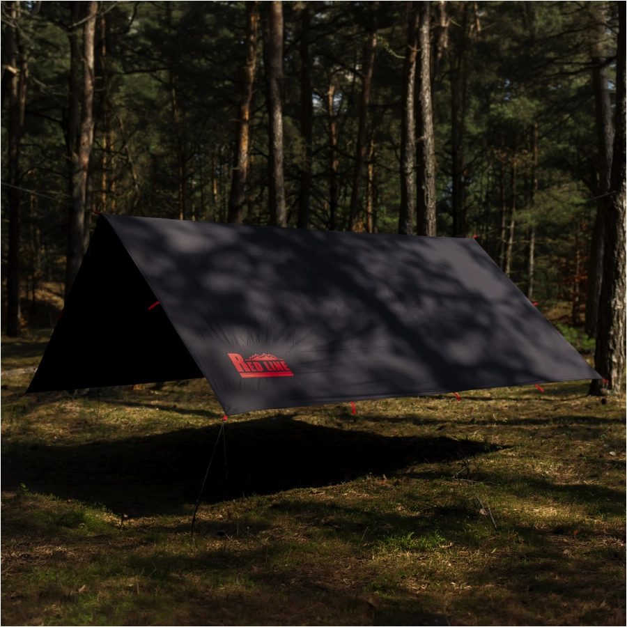 Tarp TigerWood RedLine 3x3 czarny 3/11