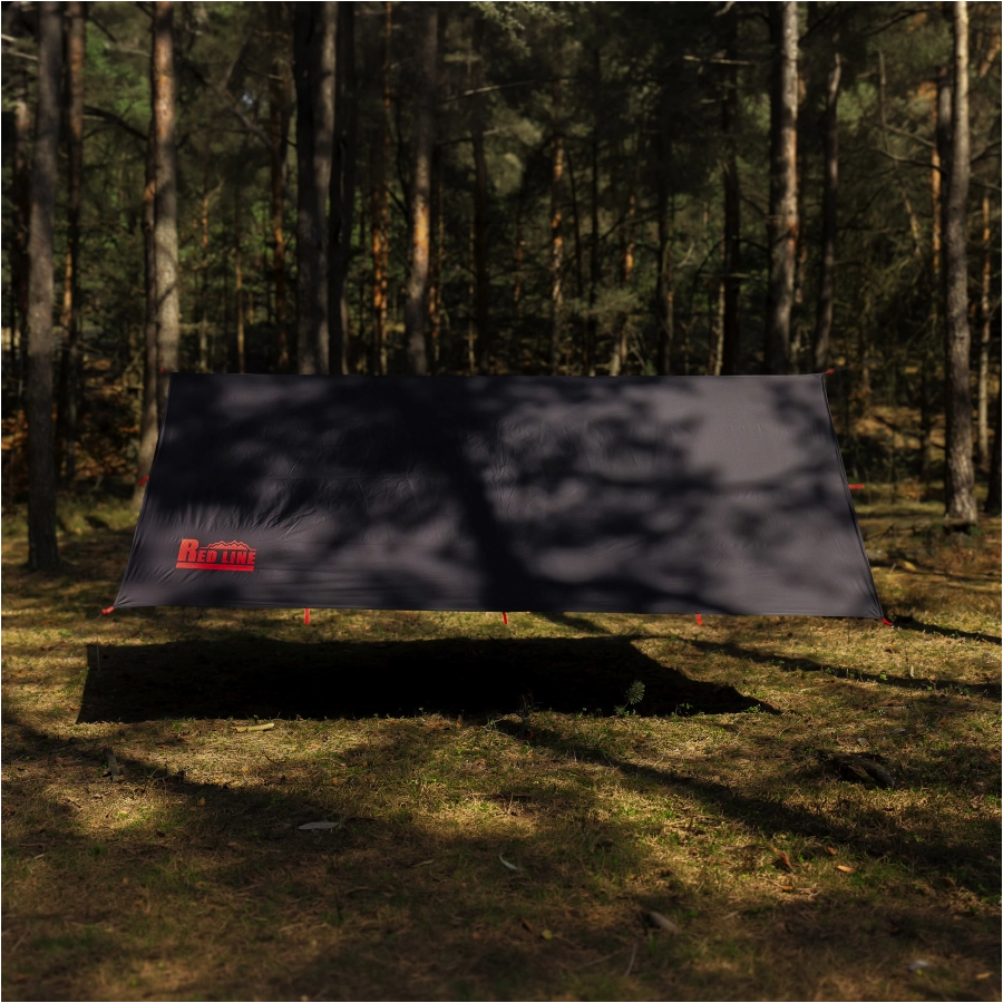 Tarp TigerWood RedLine 3x3 czarny 2/11