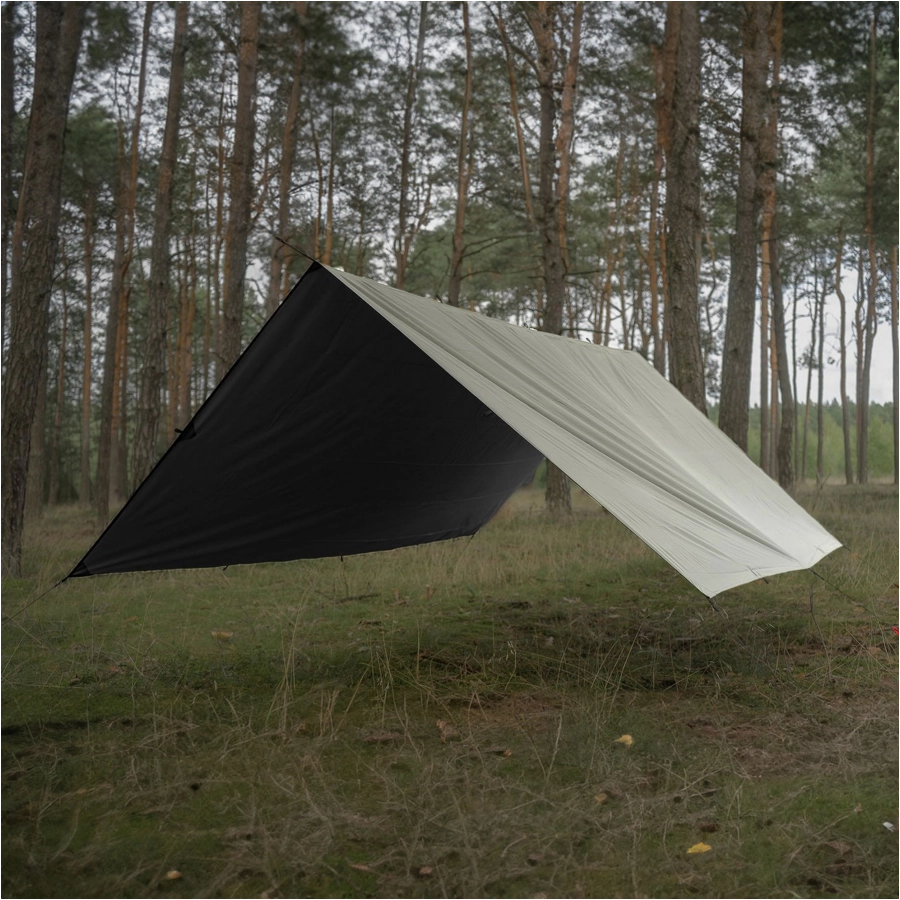 Tarp TigerWood T2 3x3, oliwkowo/czarny 4/7