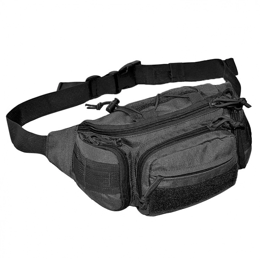 Torba Texar biodrowa czarna 1/1