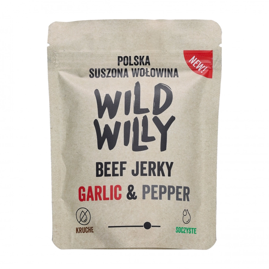 Wołowina suszona Wild Willy Korean BBQ 50 g