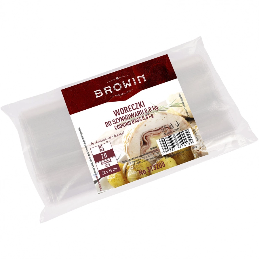 Woreczki foliowe do szynkowaru 3 kg 20 szt 1/4