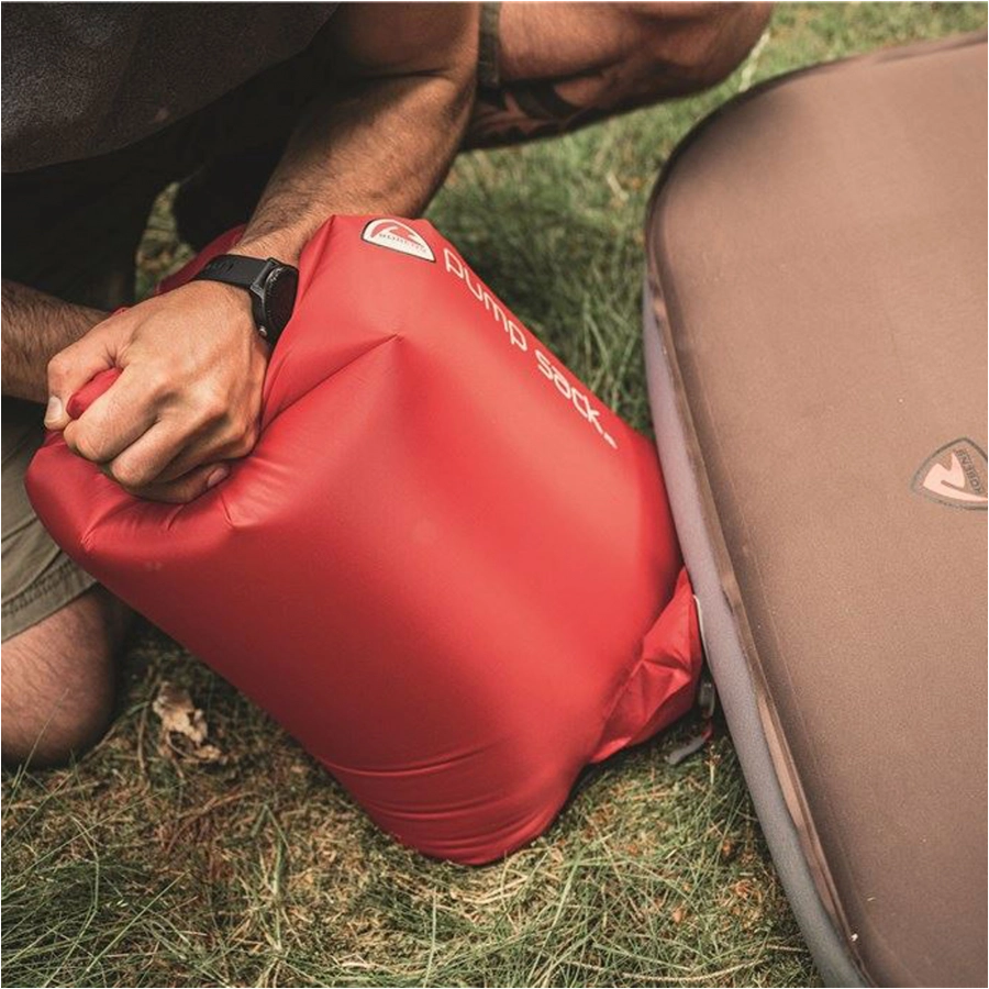 Worek bagażowy z pompką Robens Pump Sack 15 L - red 4/5