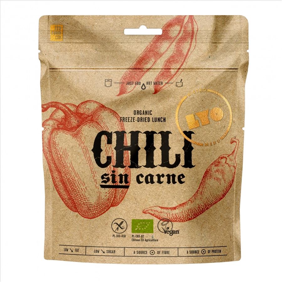 Żyw liofilizowana LYOFOOD Eko Chili sin carne bistro 270 g 1/2
