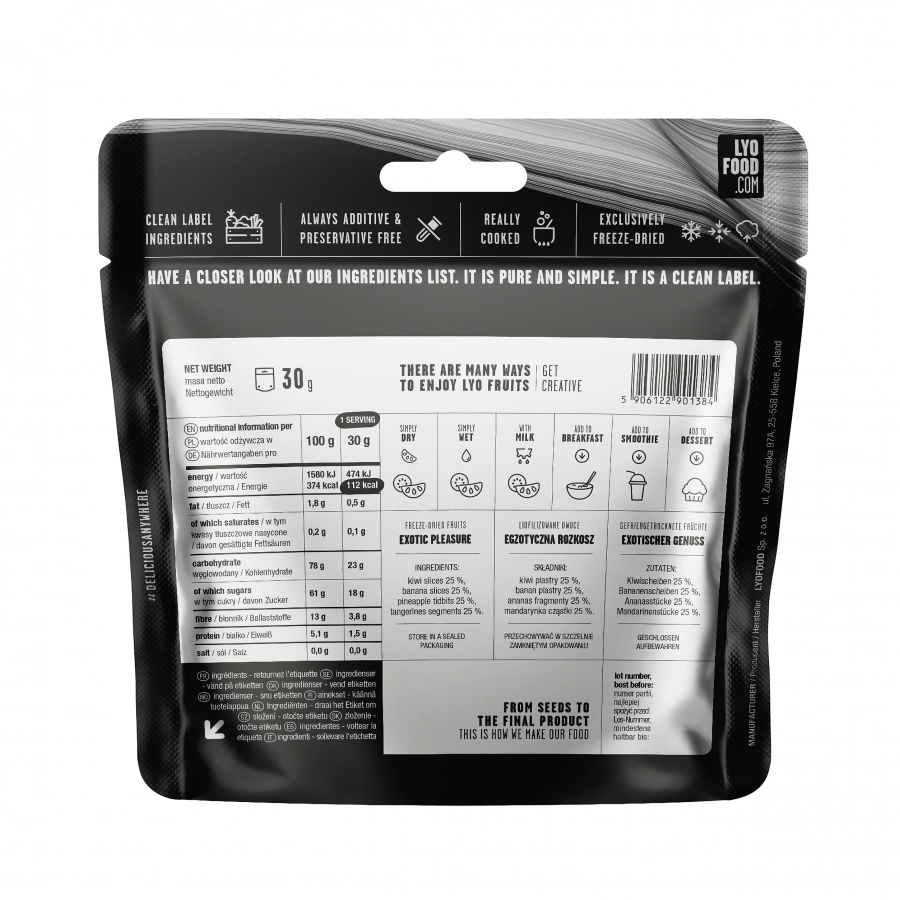 Żywność liofilizowana LYOFOOD Egzotyczna rozkosz 30 g 2/3