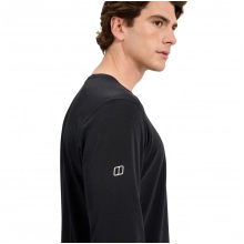 Koszulka szybkoschnąca Berghaus Delta Longsleeve Tee - jet black 2/2