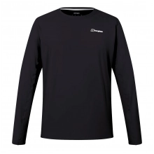 Koszulka szybkoschnąca Berghaus Delta Longsleeve Tee - jet black 1/2