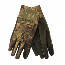 Rękawiczki męskie Härkila Deer Stalker camo polarowe AXIS MSP® Forest green 1/2